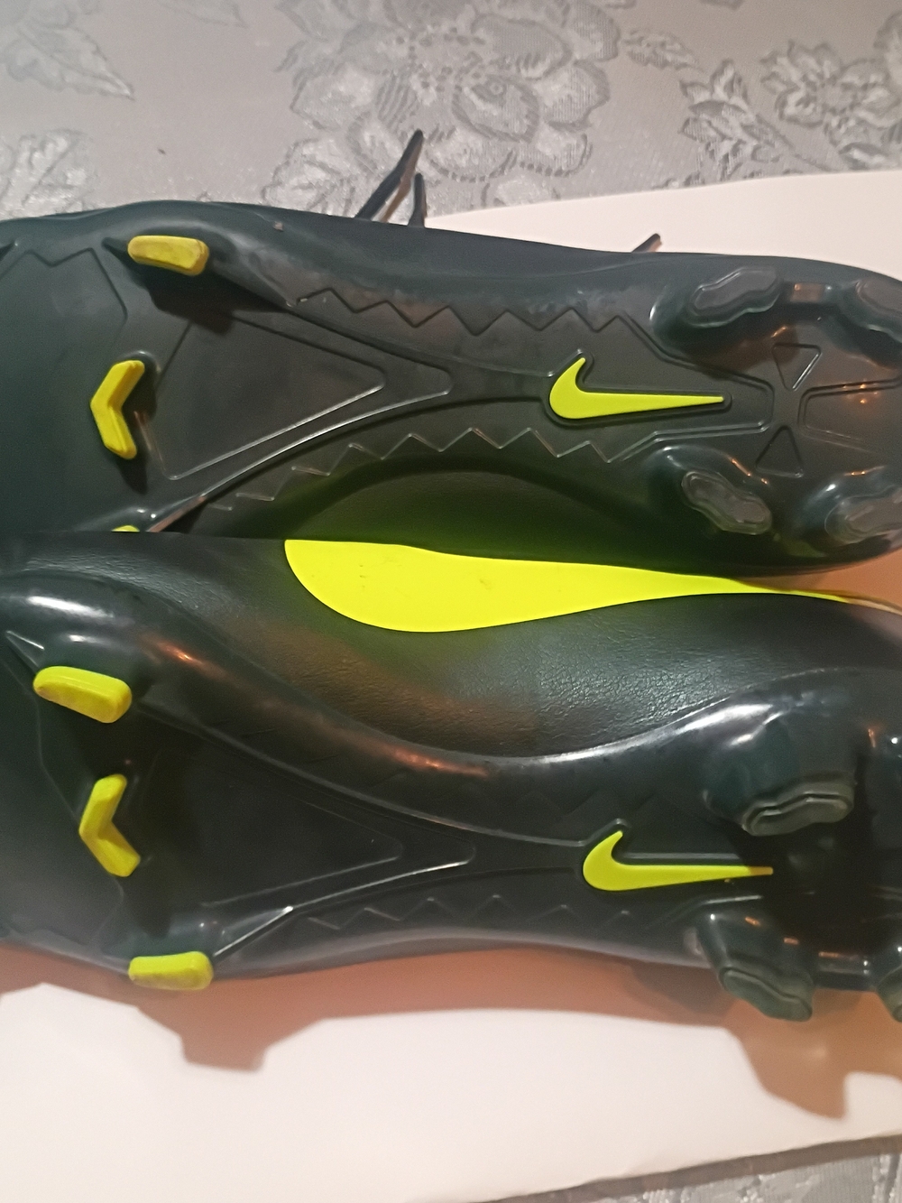Nike Black & Volt Soccer Cleats - Picture 3 of 4